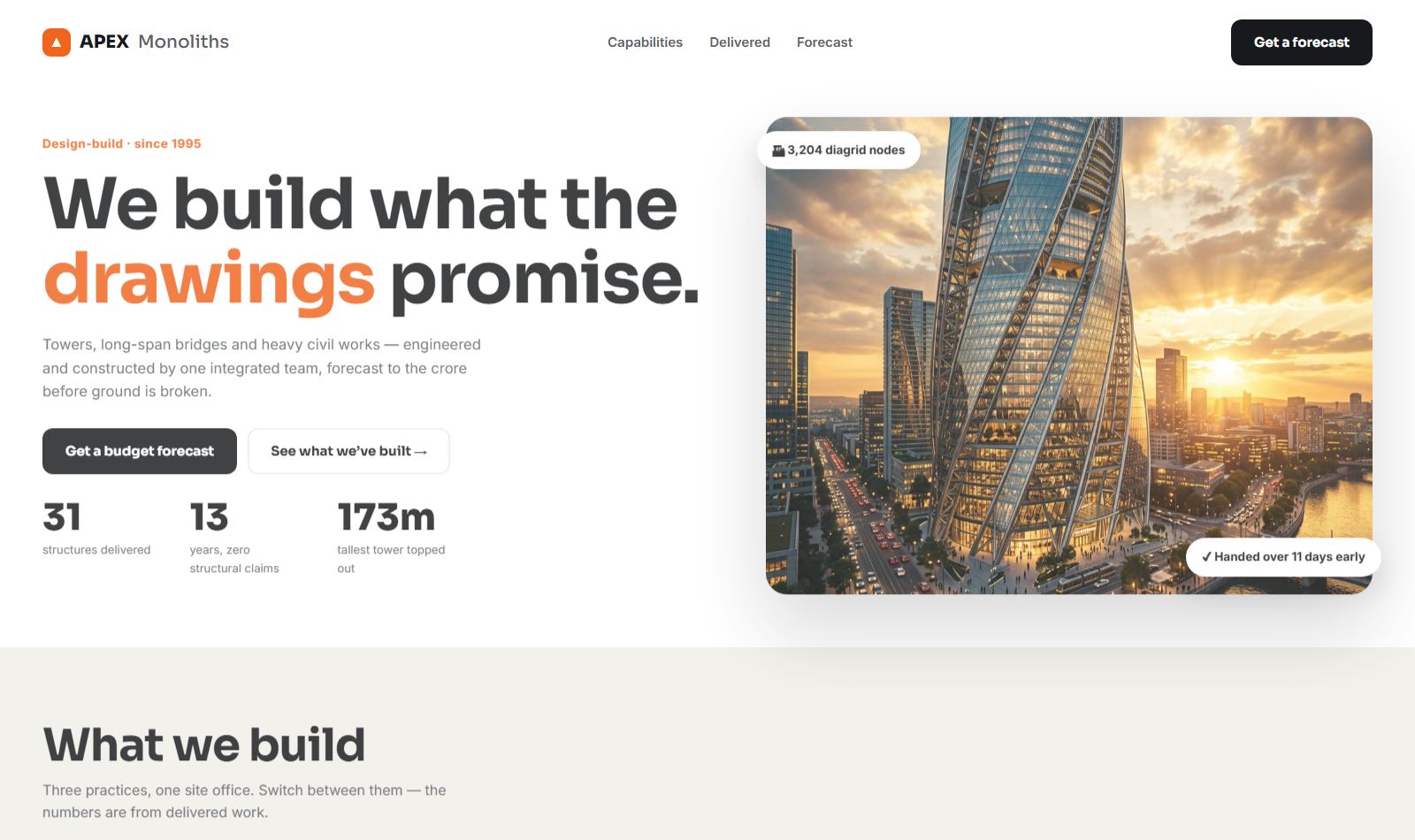 APEX Monoliths &mdash; live project built by Mythox