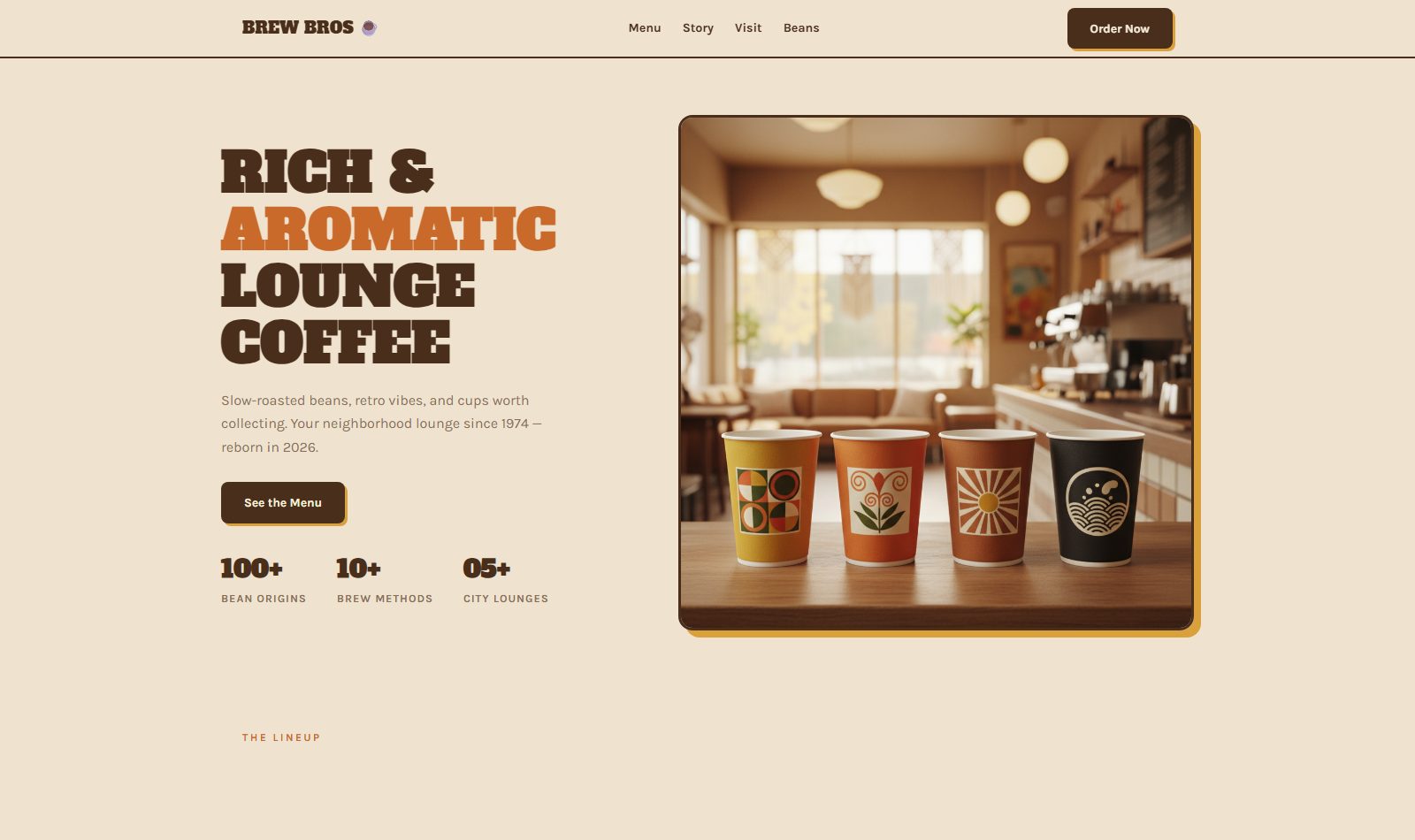 Brew Bros &mdash; live project built by Mythox