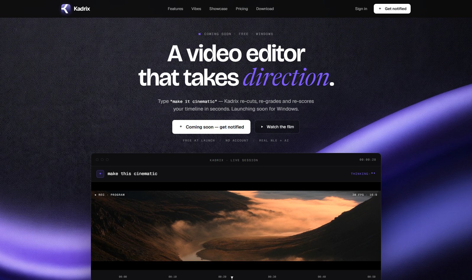 Kadrix &mdash; live project built by Mythox