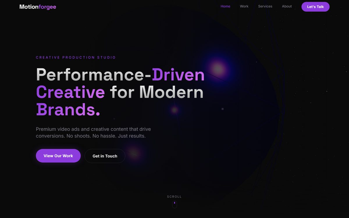 Kinetiq &mdash; live project built by Mythox