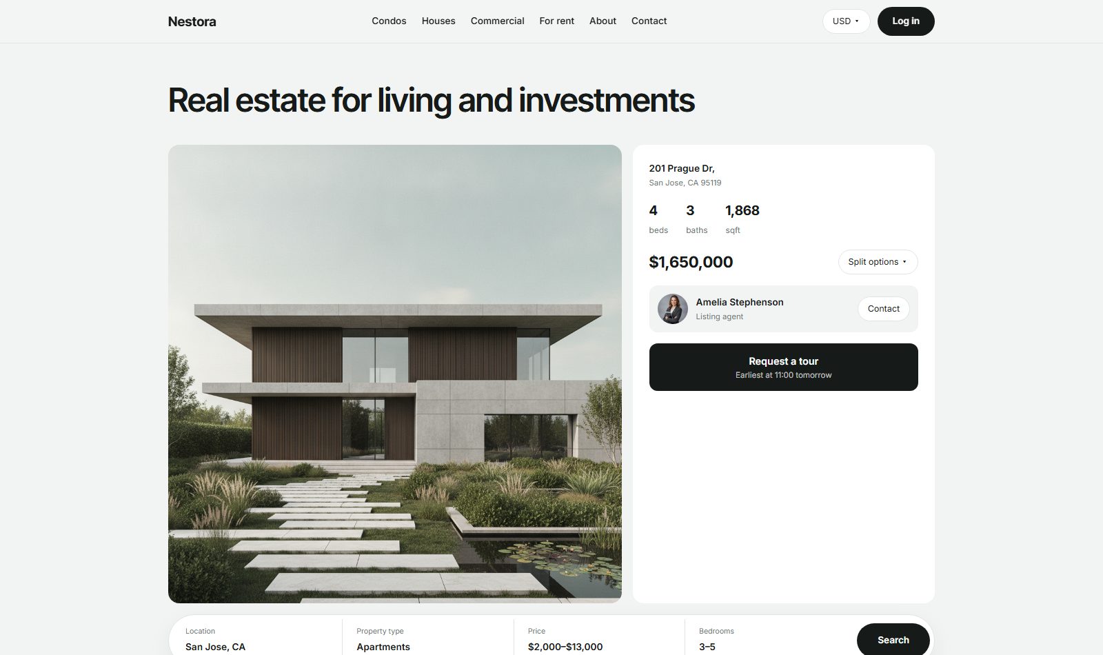 Nestora &mdash; live project built by Mythox