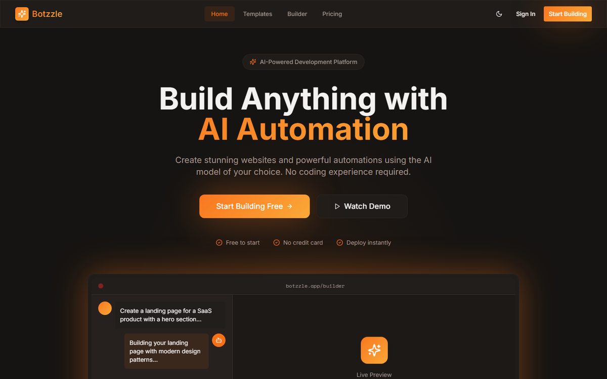 Nimbolt &mdash; live project built by Mythox