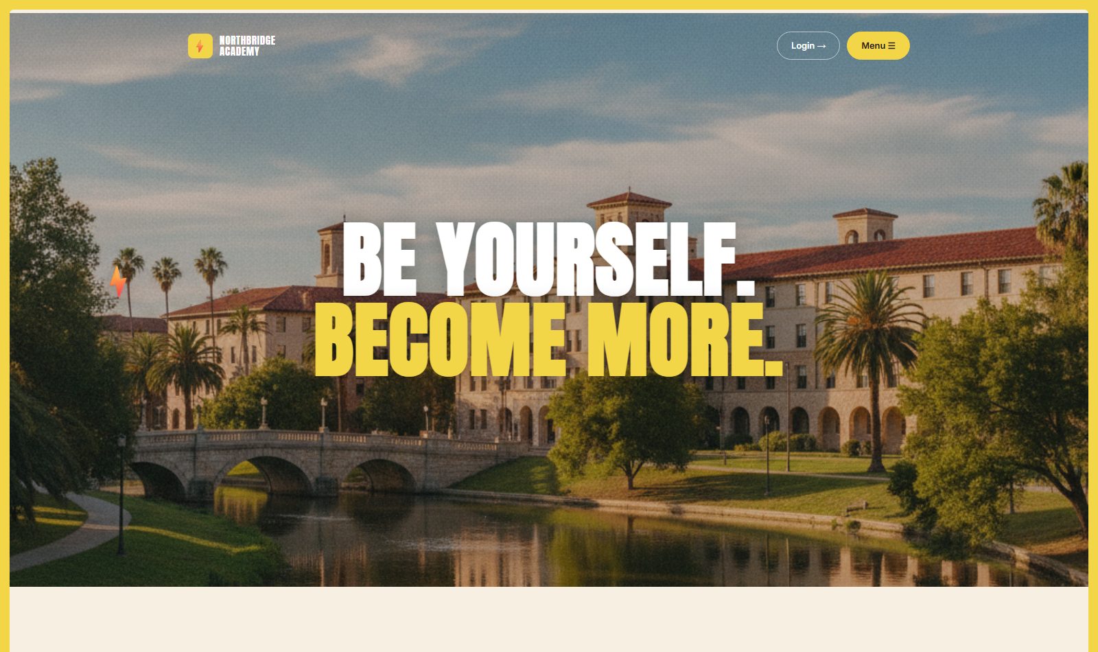 Northbridge Academy &mdash; live project built by Mythox