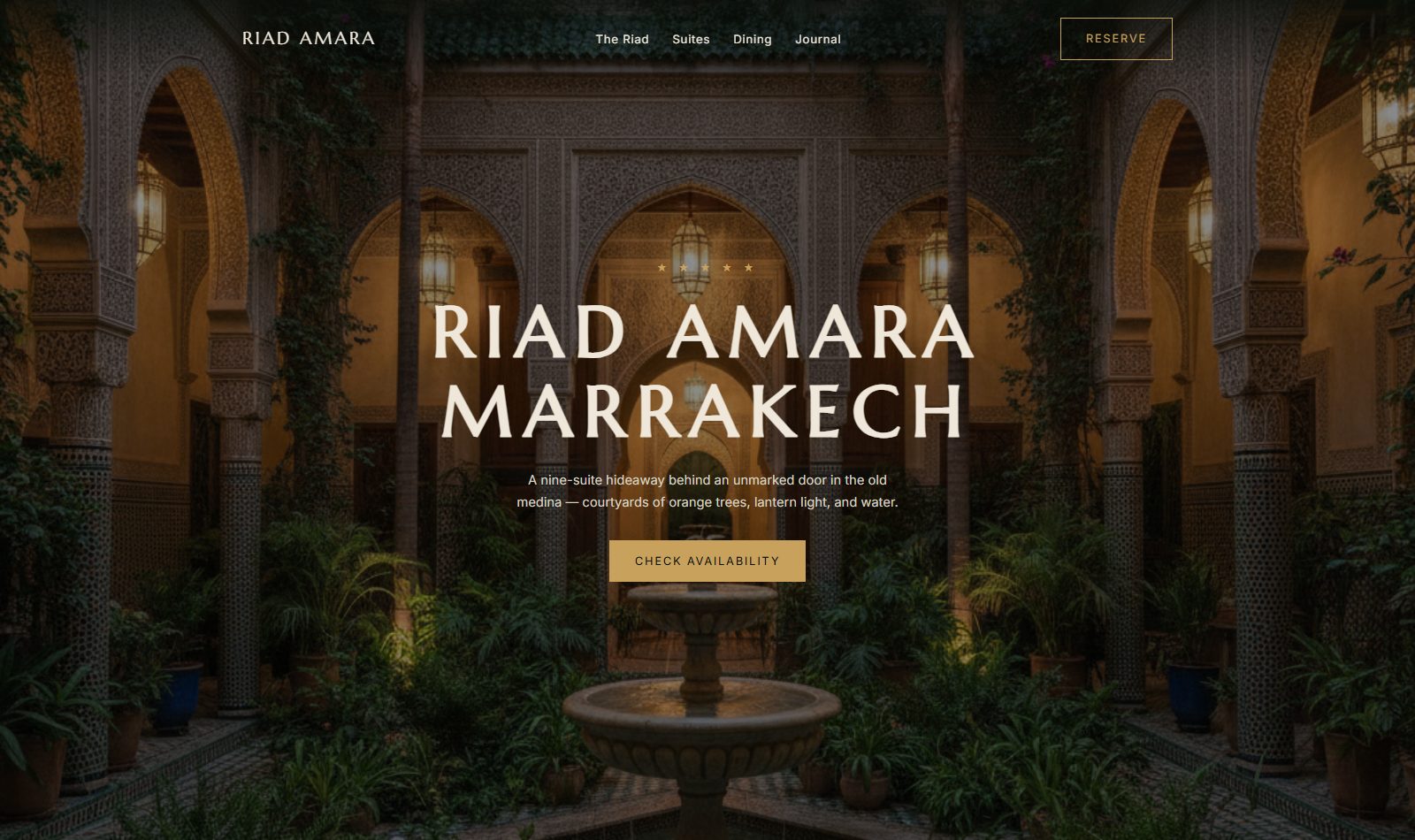 Riad Amara &mdash; live project built by Mythox