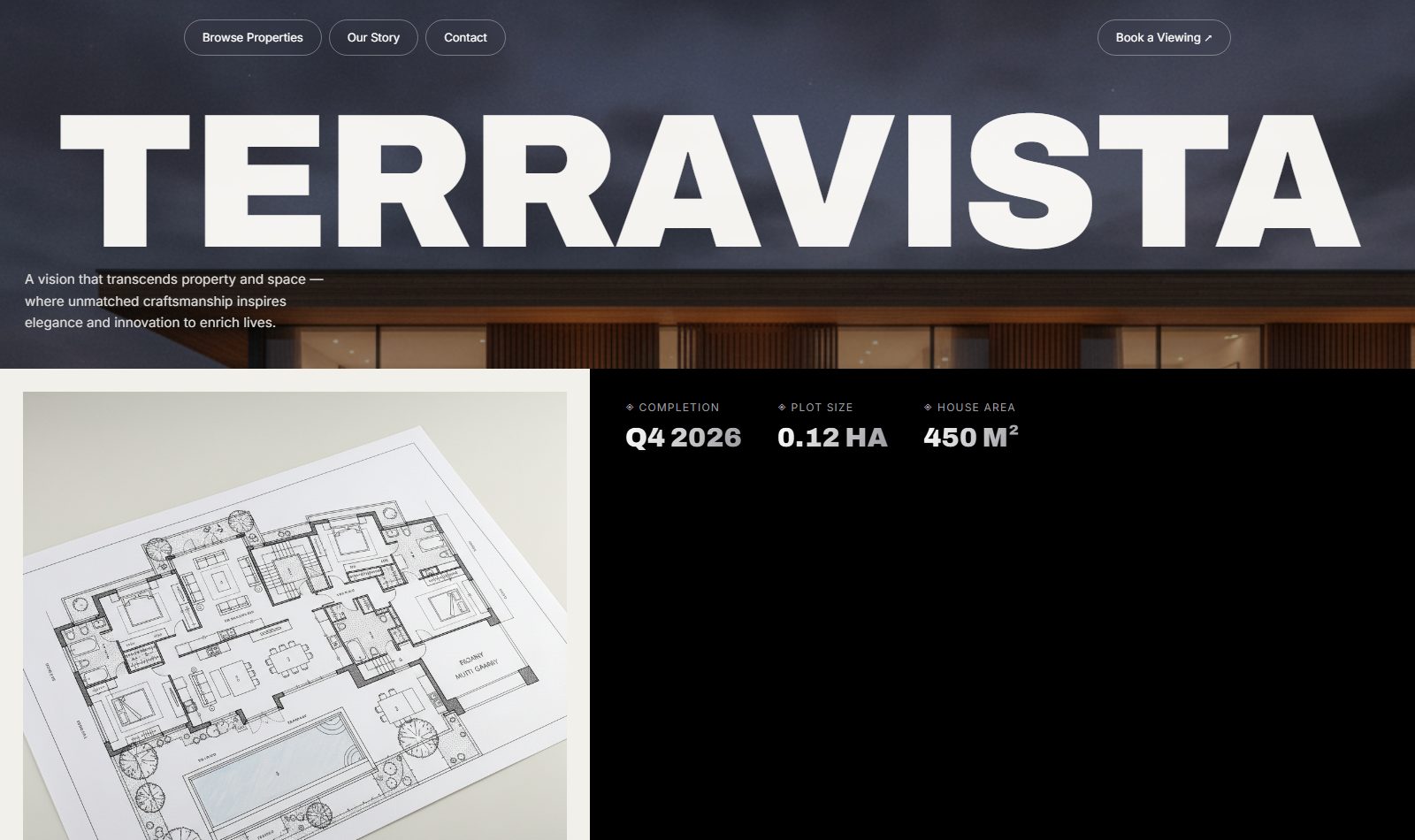 Terravista &mdash; live project built by Mythox