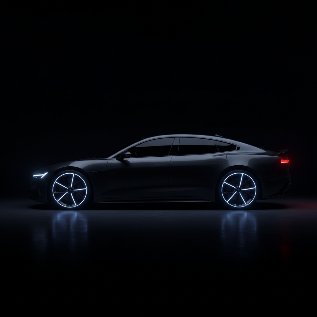 S-Line EV side profile