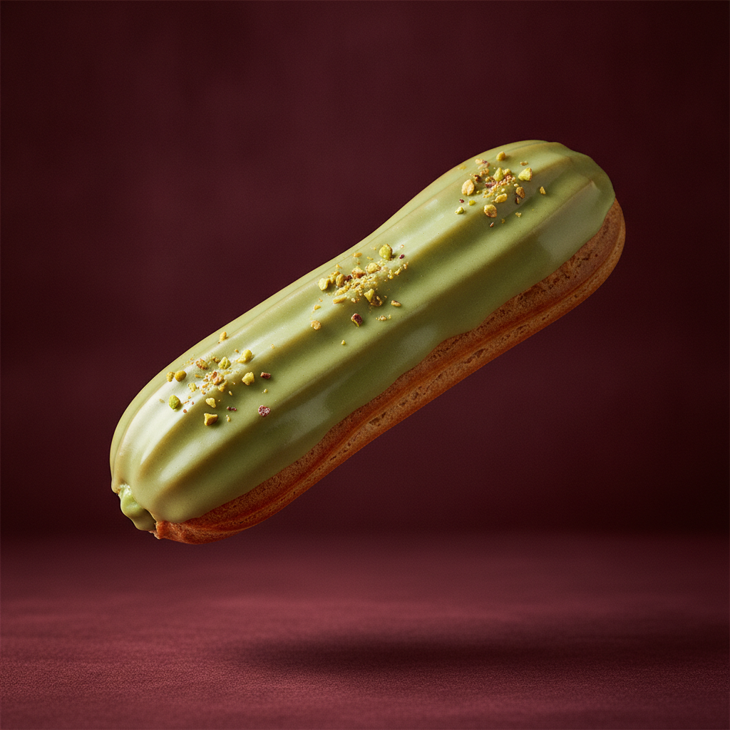 Pistachio éclair