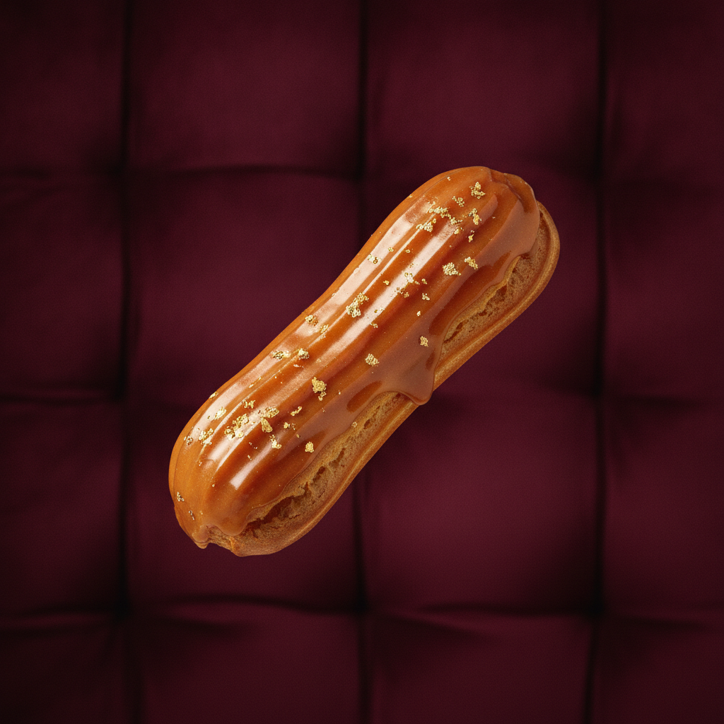 Caramel éclair